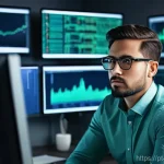 사이버보안 업계에서의 연봉 협상 성공 사례 - **Prompt:** A focused and professional cybersecurity expert, a diverse individual in their late 20s ...