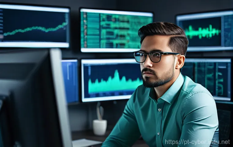 사이버보안 업계에서의 연봉 협상 성공 사례 - **Prompt:** A focused and professional cybersecurity expert, a diverse individual in their late 20s ...